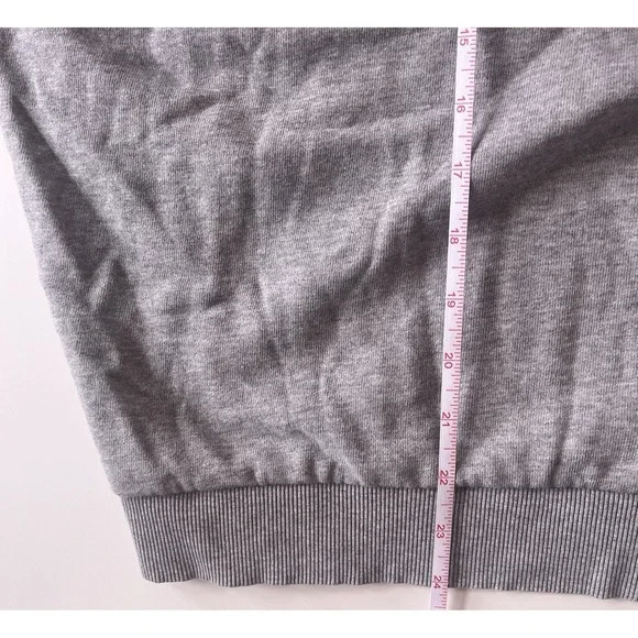 asos Design Women's Size 2XL Gray Sweatshirt Cropped Crewneck Capsule Basic - Picture 5 of 6